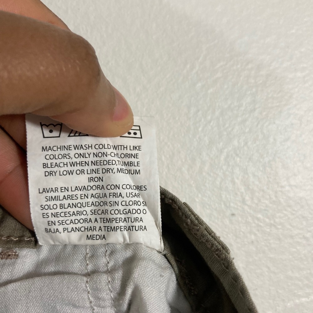 Wrangler Cargo Shorts Mens 30 Brown Ripstop Authentic Issue‎ Utility - Picture 10 of 10